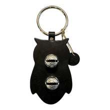 Load image into Gallery viewer, Designer Door Chimes - Owl: Black / Brass