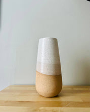 Load image into Gallery viewer, Handmade Round Bottom vases – Two Sizes -Unique Ceramic : Speckled mint / Medium