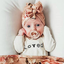Load image into Gallery viewer, Organic Cotton Baby Bodysuit | Long Sleeve | Loved. : 0-3m