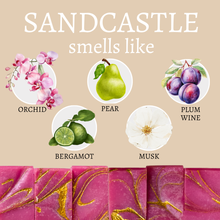 Load image into Gallery viewer, Sandcastle Summer Handmade Bar Soap - 4oz