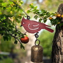 Load image into Gallery viewer, Cardinal ornament Wind Chime cute gifts impulse buy Winter