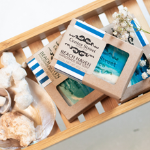 Load image into Gallery viewer, Beach Haven Customizable Summer Handmade Bar Soap - 4oz
