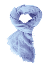 Load image into Gallery viewer, Boho Scarf - Baby Blue