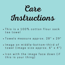 Load image into Gallery viewer, Cat Faces Flour Sack Towel: 1 Towel