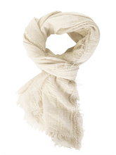 Load image into Gallery viewer, Boho Scarf - Cream