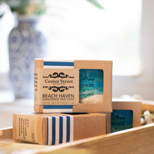 Load image into Gallery viewer, Beach Haven Customizable Summer Handmade Bar Soap - 4oz