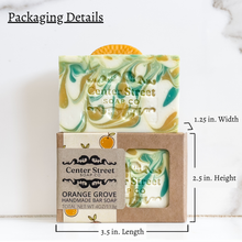 Load image into Gallery viewer, Orange Grove Vegan Handmade Bar Soap - 4oz