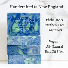 Load image into Gallery viewer, Wild Maine Blueberry Vegan Handmade Bar Soap - 4oz