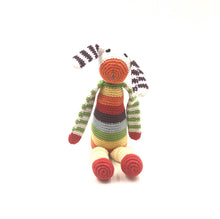 Load image into Gallery viewer, Velvety Plush Organic Rainbow Bunny