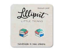 Load image into Gallery viewer, Book Stack Earrings