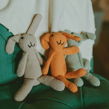 Load image into Gallery viewer, My First Bunny – Organic Baby Rattle: Natural