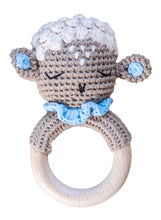 Load image into Gallery viewer, Animal Hand Crochet Rattles - Barnyard Friends: Highland Cow