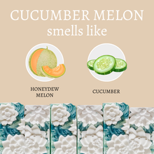 Load image into Gallery viewer, Cucumber Melon Vegan Handmade Soap Bar - 4oz