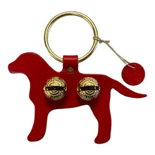 Load image into Gallery viewer, Designer Door Chimes - Lab: Dark Brown / Brass