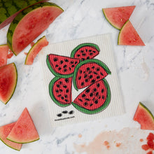 Load image into Gallery viewer, Watermelon Swedish Dishcloth