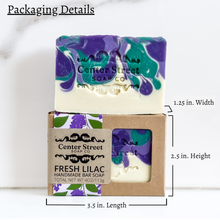 Load image into Gallery viewer, Fresh Lilac Spring Handmade Soap Bar - 4oz
