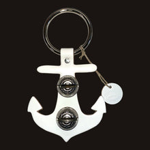 Load image into Gallery viewer, Designer Door Chime - Anchor: Red / Brass
