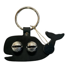 Load image into Gallery viewer, Designer Door Chimes - Whale: Blue / Brass