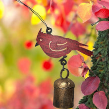 Load image into Gallery viewer, Cardinal ornament Wind Chime cute gifts impulse buy Winter