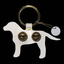 Load image into Gallery viewer, Designer Door Chimes - Lab: Dark Brown / Brass