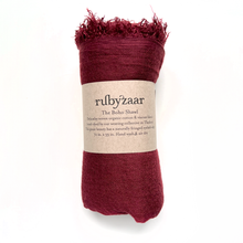 Load image into Gallery viewer, Boho Scarf - Oxblood