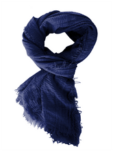 Load image into Gallery viewer, Boho Scarf - Cobalt