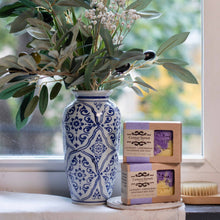 Load image into Gallery viewer, Lavender and Lemongrass Vegan Handmade Soap Bar - 4oz