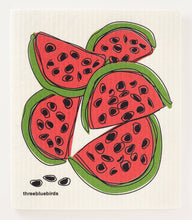 Load image into Gallery viewer, Watermelon Swedish Dishcloth