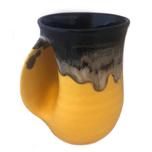 Load image into Gallery viewer, The Original Handwarmer Mug: Sandy Beach / Right Hand
