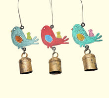 Load image into Gallery viewer, Bird Wind Chime cute ornaments Mother's Day Gift bell Mama