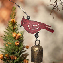 Load image into Gallery viewer, Cardinal ornament Wind Chime cute gifts impulse buy Winter