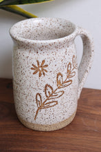 Load image into Gallery viewer, Artisan Nature Mugs: Teal / Daisy