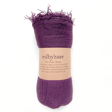 Load image into Gallery viewer, Boho Scarf - Plum