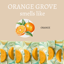 Load image into Gallery viewer, Orange Grove Vegan Handmade Bar Soap - 4oz