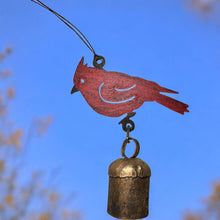 Load image into Gallery viewer, Cardinal ornament Wind Chime cute gifts impulse buy Winter