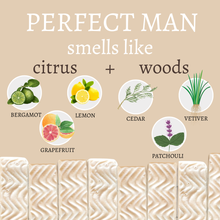 Load image into Gallery viewer, Perfect Man Vegan Handmade Soap Bar For Men - 4oz