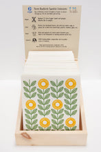 Load image into Gallery viewer, Cows on Apple Green Swedish Dishcloth