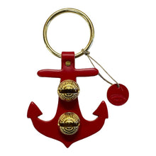 Load image into Gallery viewer, Designer Door Chime - Anchor: Black / Brass
