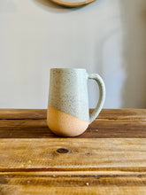 Load image into Gallery viewer, Handmade Tall Round-Bottom Mug - : Speckled mint