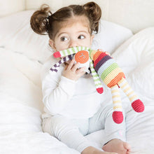 Load image into Gallery viewer, Velvety Plush Organic Rainbow Bunny