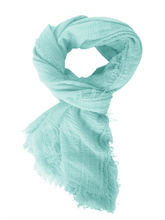 Load image into Gallery viewer, Boho Scarf - Seafoam
