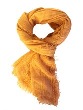 Load image into Gallery viewer, Boho Scarf - Saffron