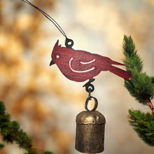 Load image into Gallery viewer, Cardinal ornament Wind Chime cute gifts impulse buy Winter