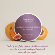 Load image into Gallery viewer, Sugar Scrub - Fig Apricot 8oz