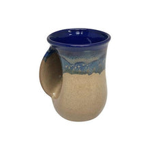 Load image into Gallery viewer, The Original Handwarmer Mug: Sandy Beach / Right Hand
