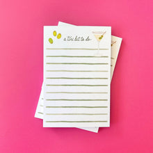 Load image into Gallery viewer, A Tini Bit To Do Notepad | Martini Notepad | 4"x6" Notepad