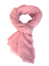 Load image into Gallery viewer, Boho Scarf - Light Pink