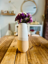 Load image into Gallery viewer, Handmade Round Bottom vases – Two Sizes -Unique Ceramic : Speckled mint / Medium