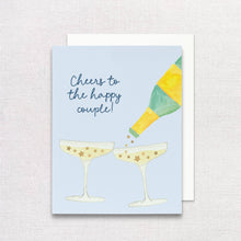Load image into Gallery viewer, Cheers to the Happy Couple Wedding Greeting Card
