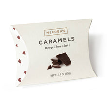 Load image into Gallery viewer, Caramels Pillow Box - Deep Chocolate, Case of 6
